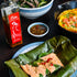 Baked Salmon in Banana Leaves