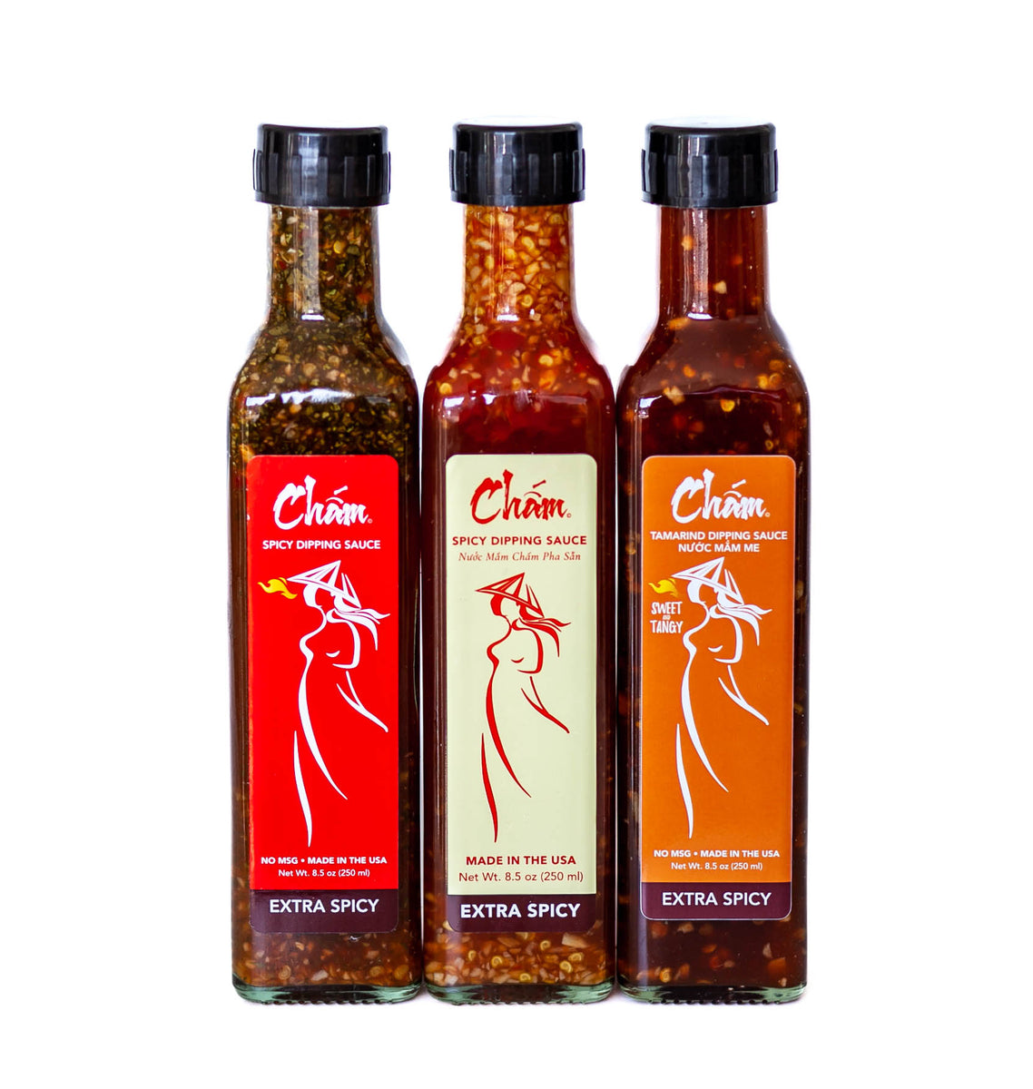 Cham Spicy Dipping Sauce 3 PACK REGULAR CHAM Dipping Sauce