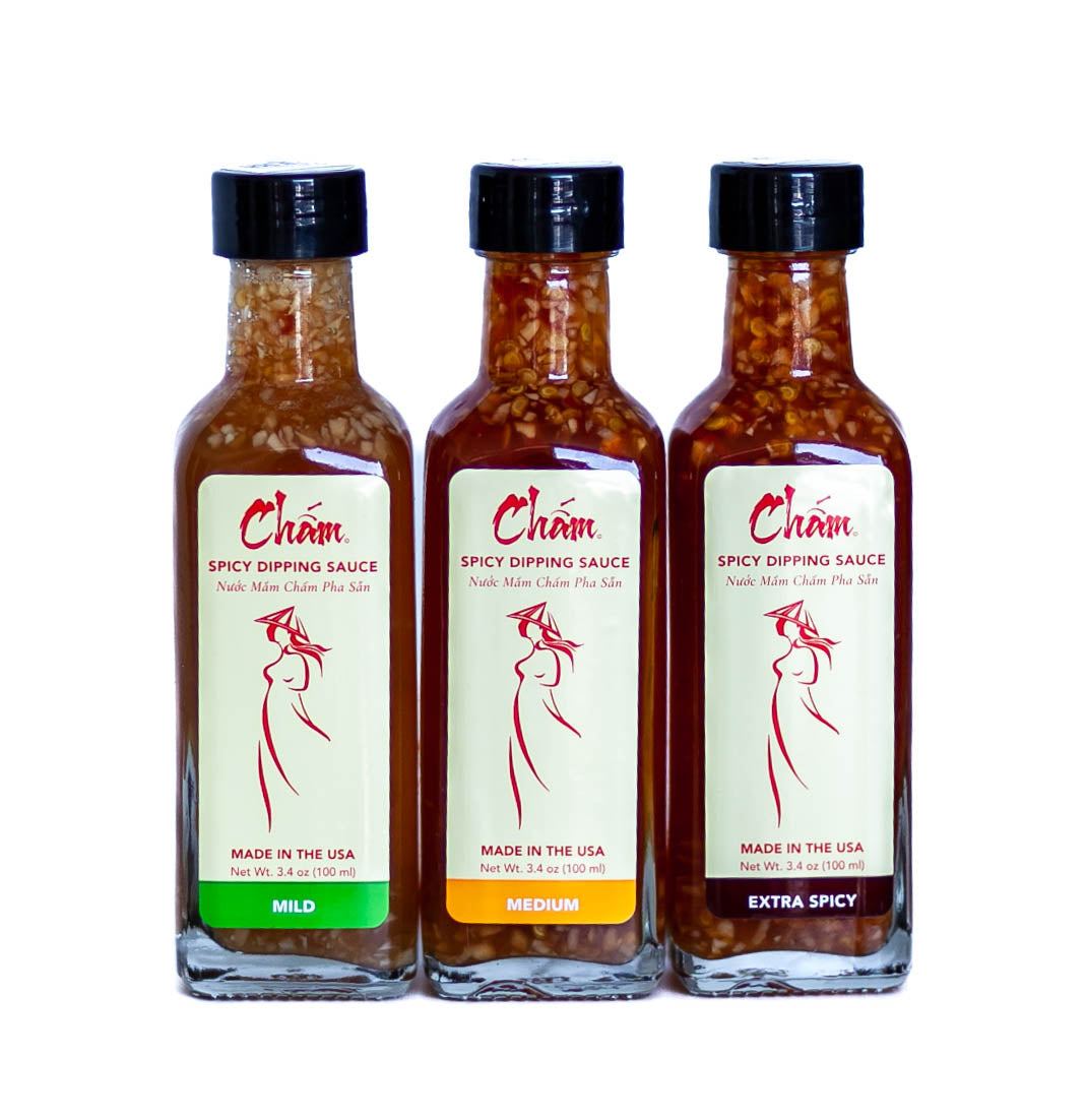 Cham Spicy Dipping Sauce 3 PACK REGULAR CHAM Dipping Sauce