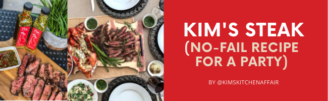 Kim's Steak - No-Fail Sous Vide Recipe for Parties