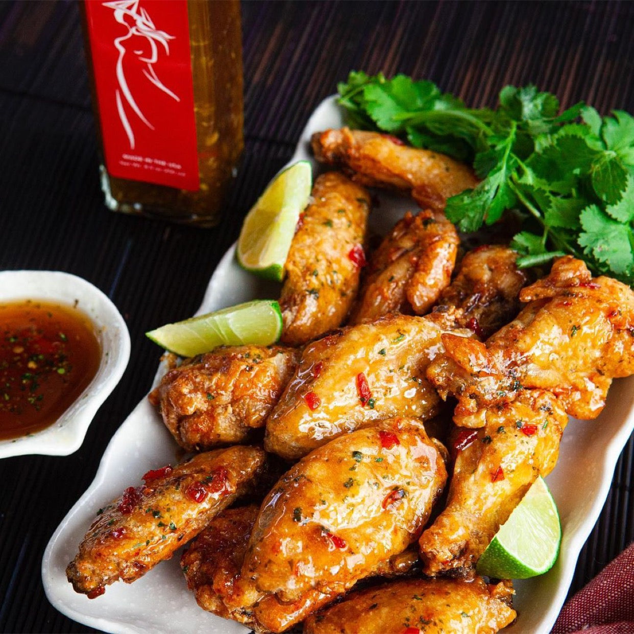 Air Fryer Vietnamese Chấm Fish Sauce Wings