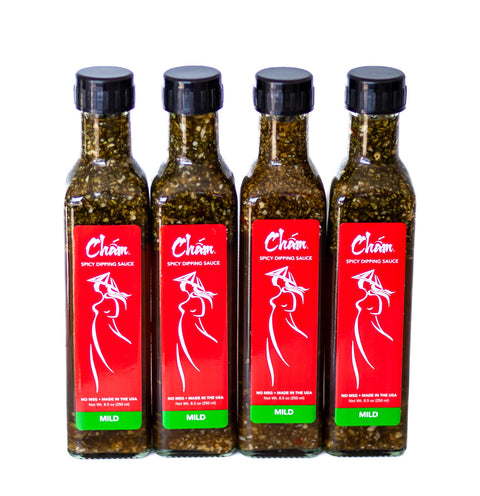 4-PACK Cham Spicy Dipping Sauce - Regular Size