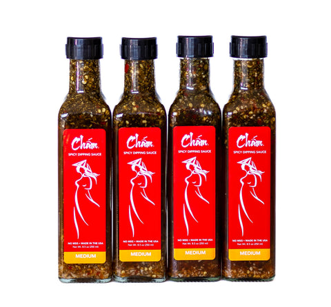 4-PACK Cham Spicy Dipping Sauce - Regular Size