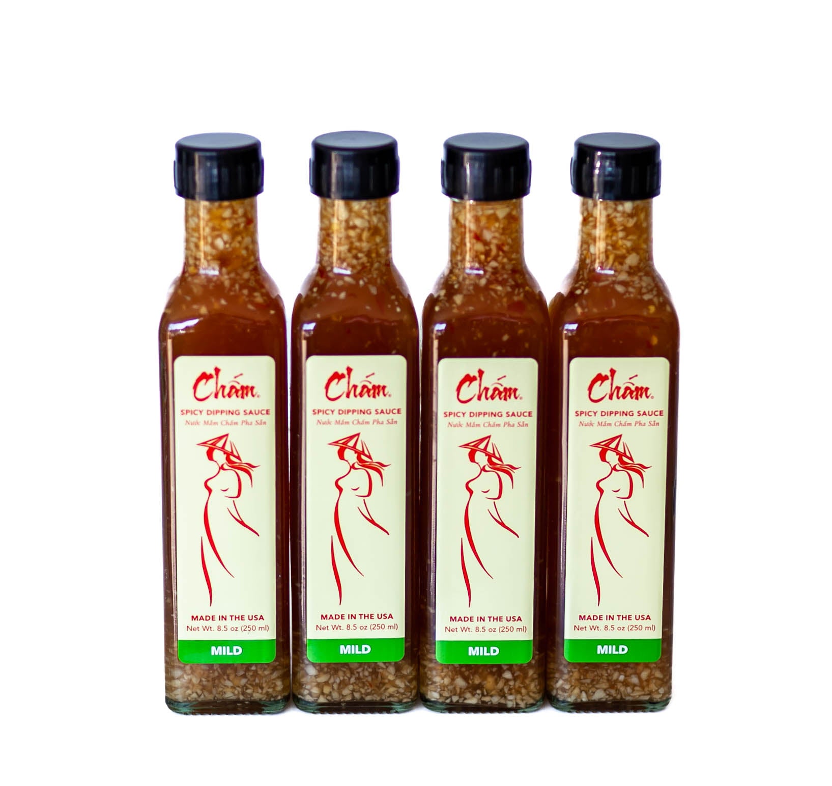 Cham Spicy Dipping Sauce -4 PACK REGULAR– CHAM Dipping Sauce